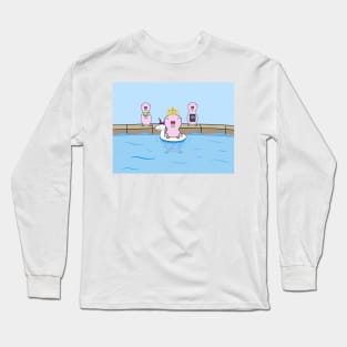 Naked Mole Rat Pool Day Long Sleeve T-Shirt